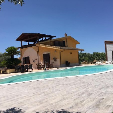 Agriturismo Tenuta San Giovanni Casale Leto SantʼAngelo Muxaro Екстериор снимка