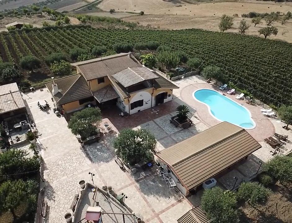 Agriturismo Tenuta San Giovanni Casale Leto SantʼAngelo Muxaro Екстериор снимка